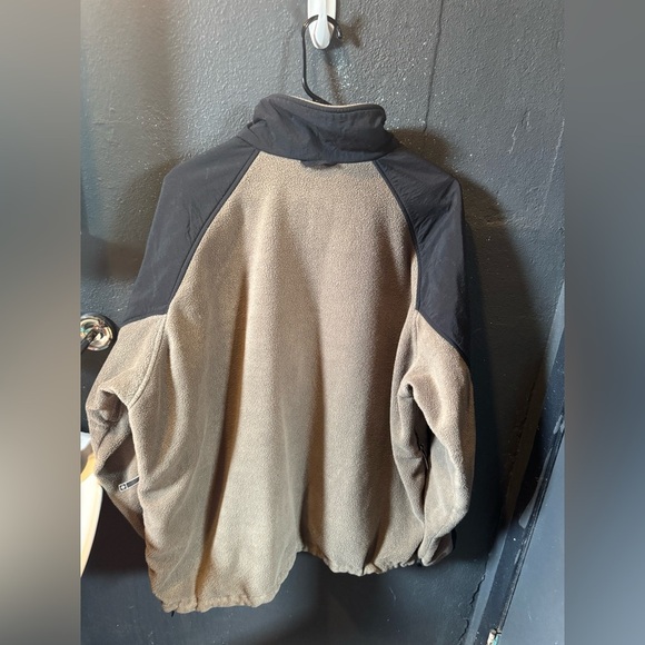 Columbia Interchange Fleece Jacket Black and Tan Size XXL - Picture 3 of 3